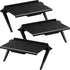 Jetec 3 Pieces Screen Top Shelf TV Top Storage Bracket 2-leg Adjustable