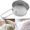 Stainless Steel Strainer with Long Handle, Flour Sieve Mini Small Flour Sifter
