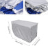 Air Conditioner Cover, Outdoor Rectangle Anti-Snow Waterproof for Home Use - Silver (Size: 37x15.7x28.7inch).