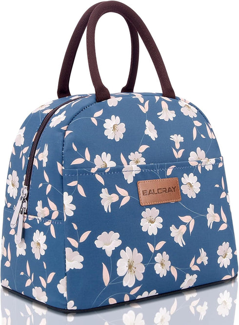 BALORAY Lunch Bag for Women Men, Insulated Lunch Box for Work, Picnic, Travel - Morning Glory