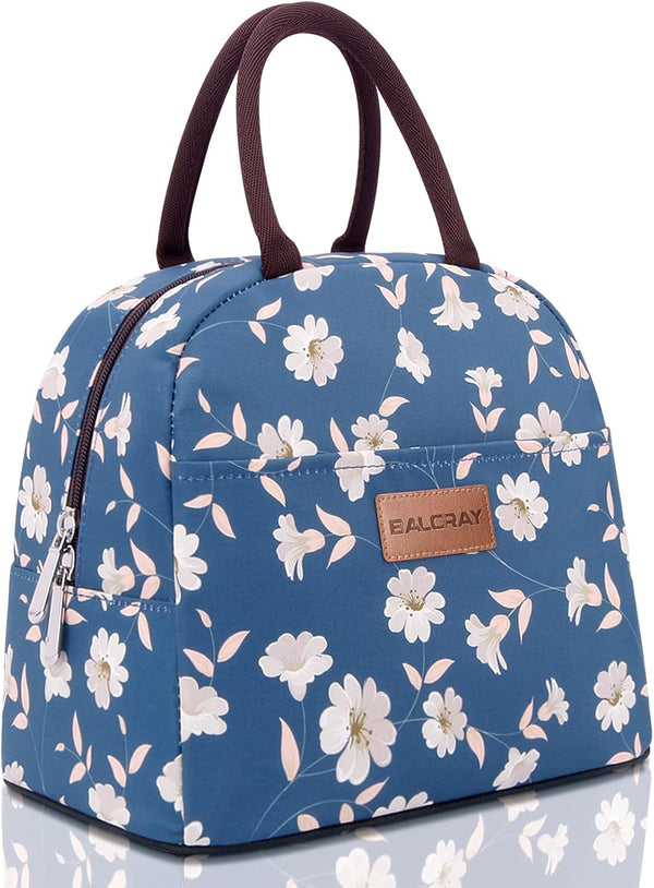 BALORAY Lunch Bag for Women Men, Insulated Lunch Box for Work, Picnic, Travel - Morning Glory