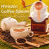 PINKXHY 6 20 ml Pieces Wooden Coffee Spoon in Beech Measuring Scoop for Coffee Beans Wood Table Spoon for Whole Beans