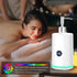 Set, Oil Warmer for Massage, Yofuly Heated Body Lotion Dispenser Device with Gua Sha Roller Electric Massage Oil Gel