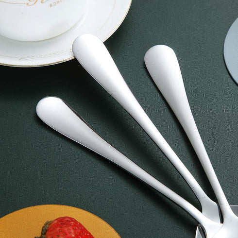 Kyraton Serving Forks Set of 4 Pieces, Stainless Steel Cold Meat Serving Utensils
