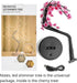 2 Pack 18inch 36 Cherry Blossom Tree Lamp, Led Bonsai Tree Lights, Battery/USB Operated Japanese Decor Night Lights