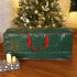 Sattiyrch Christmas Tree Storage Bag, Fits Up to 7.5 ft Trees with Reinforced Handles & Waterproof Material (Green)