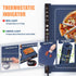 8 24H Silicone Warming Mat for Food, Foldable Electric Food Warming Tray Kitchen Heating Mat for Buffets Party, Buffet