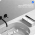 3M 5 Bloom Toothbrush Sanitizer and Holder for Bathroom Walls, Strong Adhesive, Time Display, Long-Lasting Charge