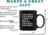 Rogue River Tactical Funny Novelty Coffee Mug, Military Alphabet Foxtrot OFF Black Cup, Great Gift Idea for Military