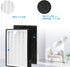 H126 Replacement HEPA Filter, Compatible with Levoit LV-H126, Includes 2 HEPA Filters and 8 Activated Carbon