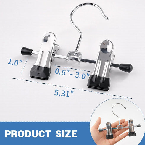 Vafon Set 6 Adjustable Stainless Steel Shoe Rack Pants Folder Multi-Functional Portable Travel Laundry Washing Machine