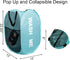 2Pack Collapsible Laundry Baskets Pop Up Laundry Hamper Mesh Storage Bins Kids Hamper for Laundry, Blue by Aplter