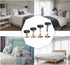 NANASO 4Pcs 28mm-106mm Bed Frame Anti-Shake Tool, Threaded Adjustable Headboard Stoppers, Prevent loosening Fixer Bed