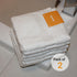 Set, 13" 12" (2 Pack, joluzzy Turkish Cotton Washcloths x Luxury Face Towels for Bathroom, Premium Hotel and Spa
