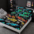 HOSIMA Cartoon Sports Car Bedding Set - Queen Size, Fast and Furious
