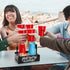 Double Party Cup Holder with Marker Slot - Wooden Drink Cup Dispenser for Wedding, Party, Kitchen, Bar, Housewarming