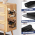 Floating Shoe Shelves - Sturdy Wall-Mount Sneaker Display Rack