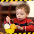 36 Sets Set Frozen Uiifan Construction Hat Ice Cream Bowls Spoon Plastic Yogurt Cups with Spoons Engineering Helmet Ice