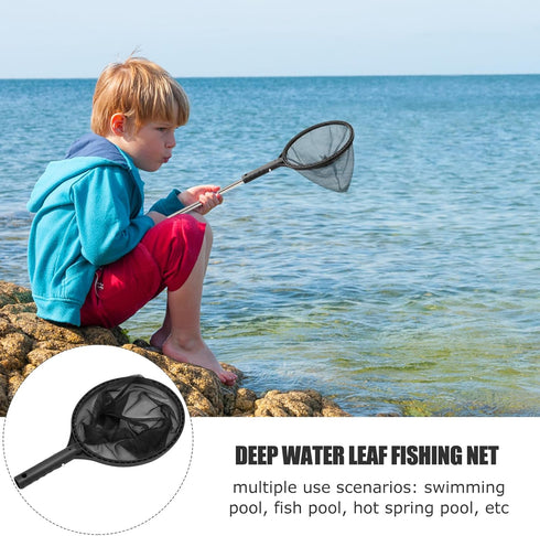 Yardwe Swimming Pool Leaf Net, Fine Mesh Frame Net, Small Pool Strainers, Salvage Net for Pool Leaf Cleaning