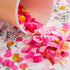 Tissue Confetti Circle Dots for Wedding Birthday Party Decoration, 1cm Diameter, Gold, Pink, Hot Pink, 60 grams