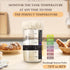Sourdough Starter Kit - Sourdough Starter Jar with Date Marked Feeding Band, Thermometer, Cloth Cover & Metal Lid