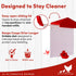 64oz (2 2 RentACoop Liter) Chicken Drinker with Versatile Nipples - Ideal for Baby Chicks, Quail, Small Birds