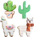 Ann Clark Cookie Cutters Llama and Cactus, 4-Pc Set Made in USA