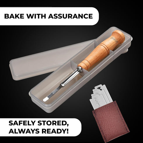 12 Orblue Bread Lame, Bread Scoring Knife, Bread Lame Dough Scoring Tool for Artisan Sourdough, Lame Bread Tool