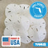 3" 3.5" Set 15 Packed Tumbler Home White Sand Dollars to of - Wedding Seashell Craft Sand Dollars- Hand Picked