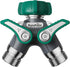 RAINPOINT Garden Hose Splitter 2 Way Heavy Duty, 3/4'' Connector Water Hose