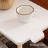 2 Apicizon Tier End Table, Small Side Table with Solid Wood Legs, Boho Bedside Table with Storage Shelf, Nightstand