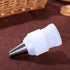 BronaGrand 10pcs Plastic Standard Couplers for Cake Decorating, Pipe Tip Coupler for Icing Nozzles, White