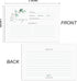 Premium Recipe Cards: Double-Sided 4x6 Inches, Set of 50 Thick Blank Recipe Cards for Bridal Showers and Weddings
