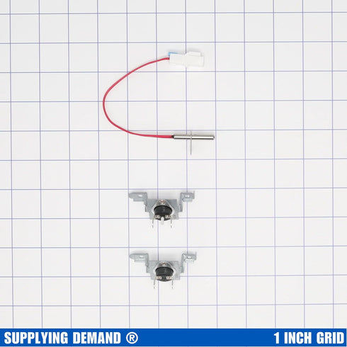 Supplying Demand AGM30045804 Dryer Thermistor and Thermostat Kit, Replaces 6323EL2001B, 6931EL3003C, 6931EL3004B