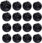 40 Pieces Plastic Storage Cube Connectors, Wire Cube Connectors for Modular Closet Storage Organizer (Black)