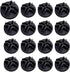 40 Pieces Plastic Storage Cube Connectors, Wire Cube Connectors for Modular Closet Storage Organizer (Black)