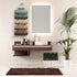 6 Sorbus Towel Rack Wall Mounted Metal Towel Holder for Bathroom Wall, Washcloth, Rolled Bath Towels, Spa, Gym, Camper
