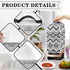 Small Blender Cover, Kitchen Appliance Covers for Aztec Juicer, Stand Mixer, Coffee Maker, White