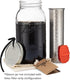 Next-Gen Cold Brew Coffee Maker for Mason Jars - 200 Micron Filter for Coarse Grounds (Mason Jar not included)