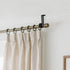 4 Pack Heavy Duty Ceiling Curtain Rod Bracket - Single Curtain Rod Holders for 1 Inch Drapery