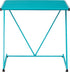 Z-Shaped Student Desk in Aqua