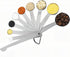 Lucky Plus Stainless Steel Measuring Spoons Set, 18/8(304) Steel Material, Heavy Duty 9 Measuring Spoons (10ml & 20ml)
