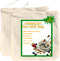 2 Pack XXL 16"x16" Nut Milk Bag - Unbleached Natural Cotton Cheese