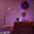 2 Pack 16.4ft 50 Ariceleo Battery Operated String Lights with Timer, Multi Color with Synchronized Twinkle Mode, Fairy