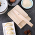 Hemoton Wood Tortilla Press, Dough Dumpling Skin Maker for Chapati, Roti, Taco, Kitchen Gadget Accessories, Beige