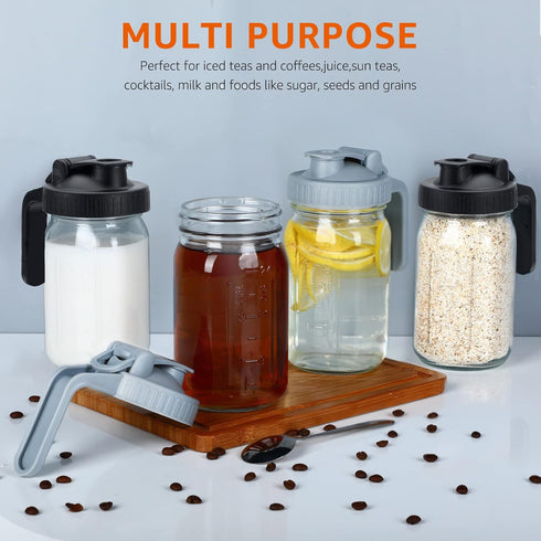 Cold Brew Coffee Maker, 32oz Pitcher with Stainless Steel Super Dense Filter, BPA Free, Easy to Clean