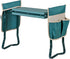 2 1 Set HomGarden Upgraded Folding Garden Kneeler Seat Bench Stool w/Thicken & Widen Soft Kneeling Pad, Portable Heavy