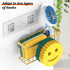 2 Cups/1 MURLONG Sponge Holder Smiley Face, Sink Caddy for kitchen Sink, Kitchen Organizer Sponge Holder with PCS