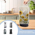 Can Opener Cover, Dragonfly Sunflower Design for Dust and Stain Protection, Fits Most Electric Can Openers