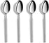 Demitasse Espresso Spoons, 5.7-Inch Manual Forged 18/10 Stainless Steel Small Dessert Spoon Set of 4